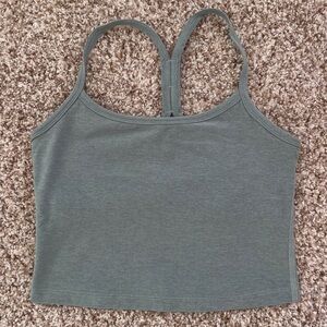 BEYOND YOGA | slim racerback crop tank